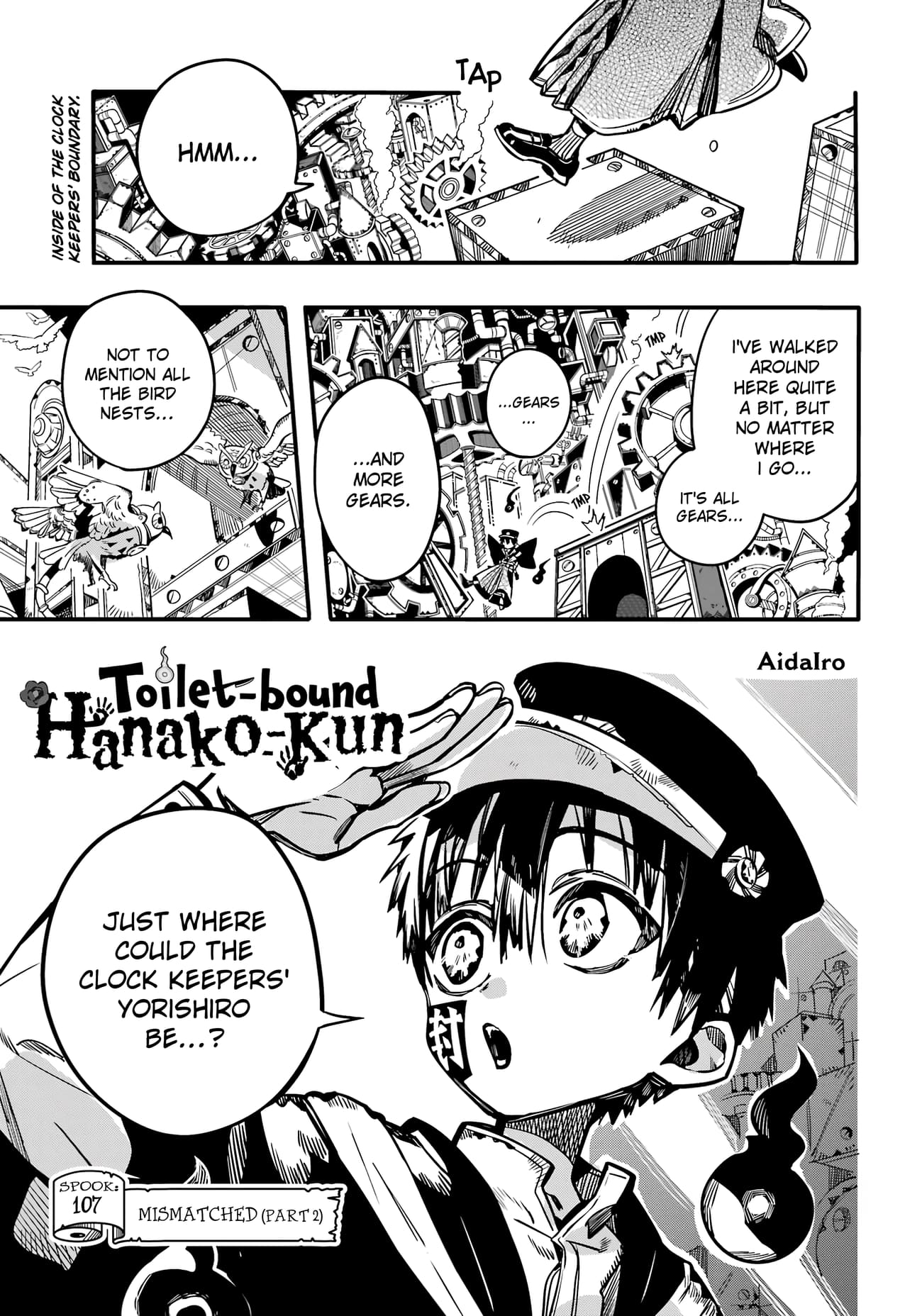 Toilet Bound Hanako Kun, Chapter 107 image 02
